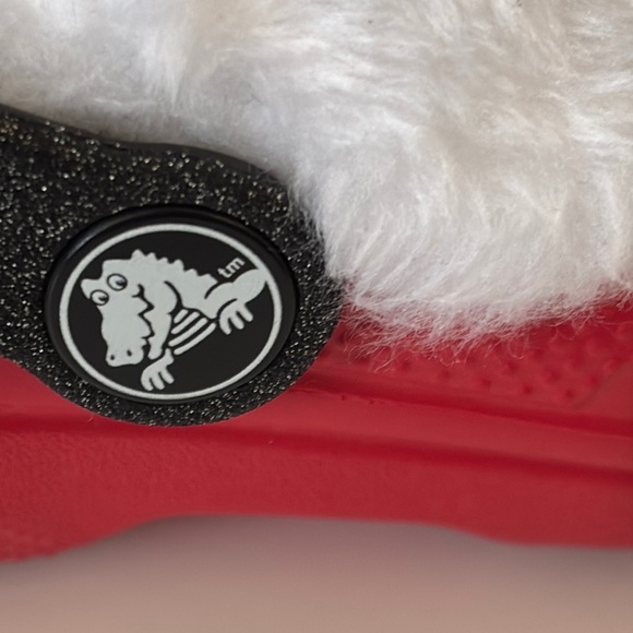 CROCS Unisex Kids Classic Lined Santa Clog - Picture 9 of 14